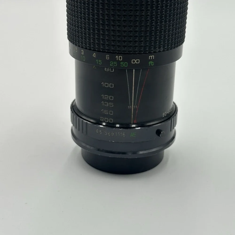 MC Sakar Zoom 80-200mm f/4.5 Macro Manual Focus Lens Pentax K / Ricoh PK Mount